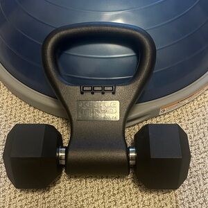 Kettle Grip - turn any dumbbell into a kettlebell!